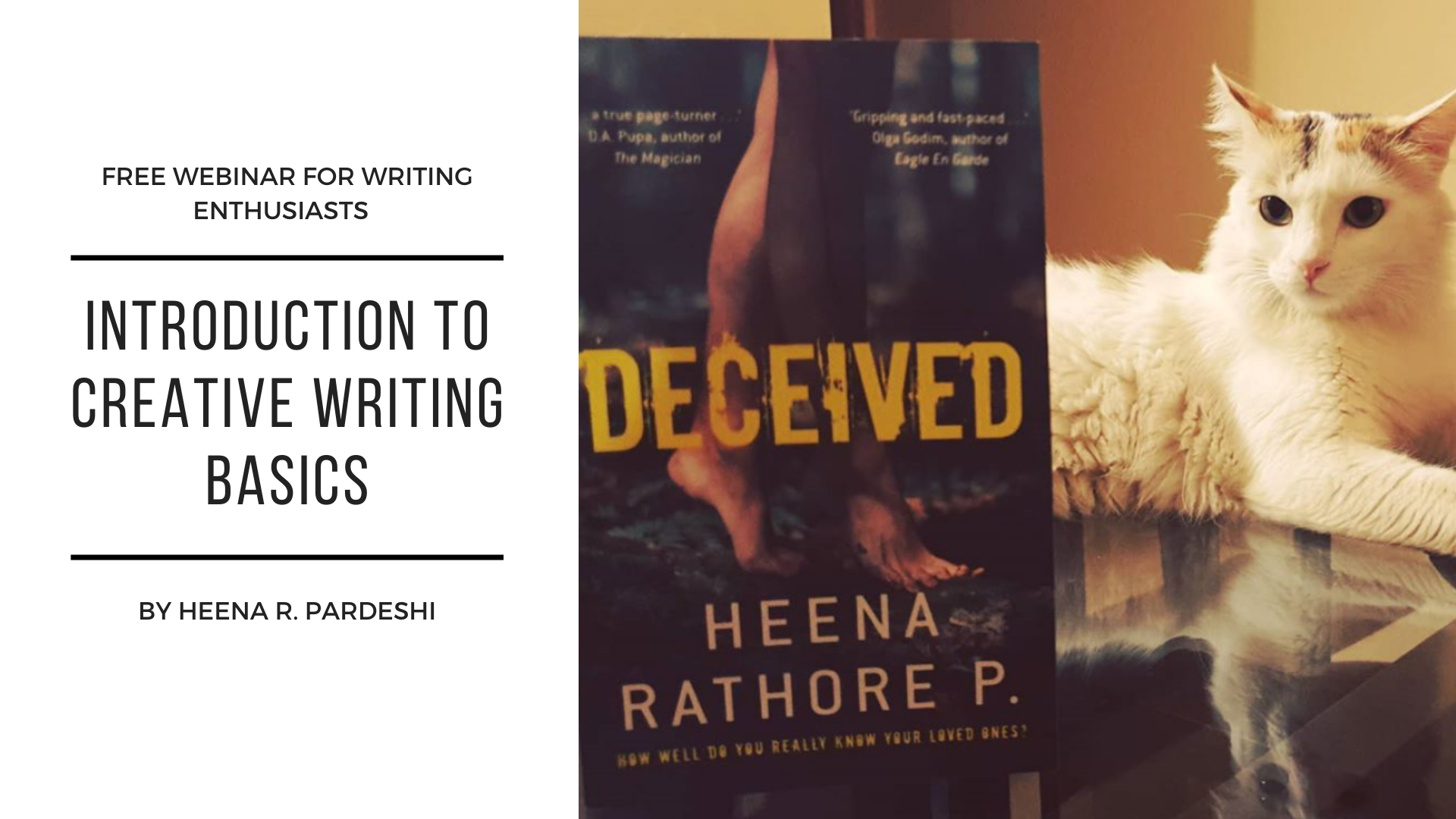 Webinar on Introduction To Creative Writing Basics