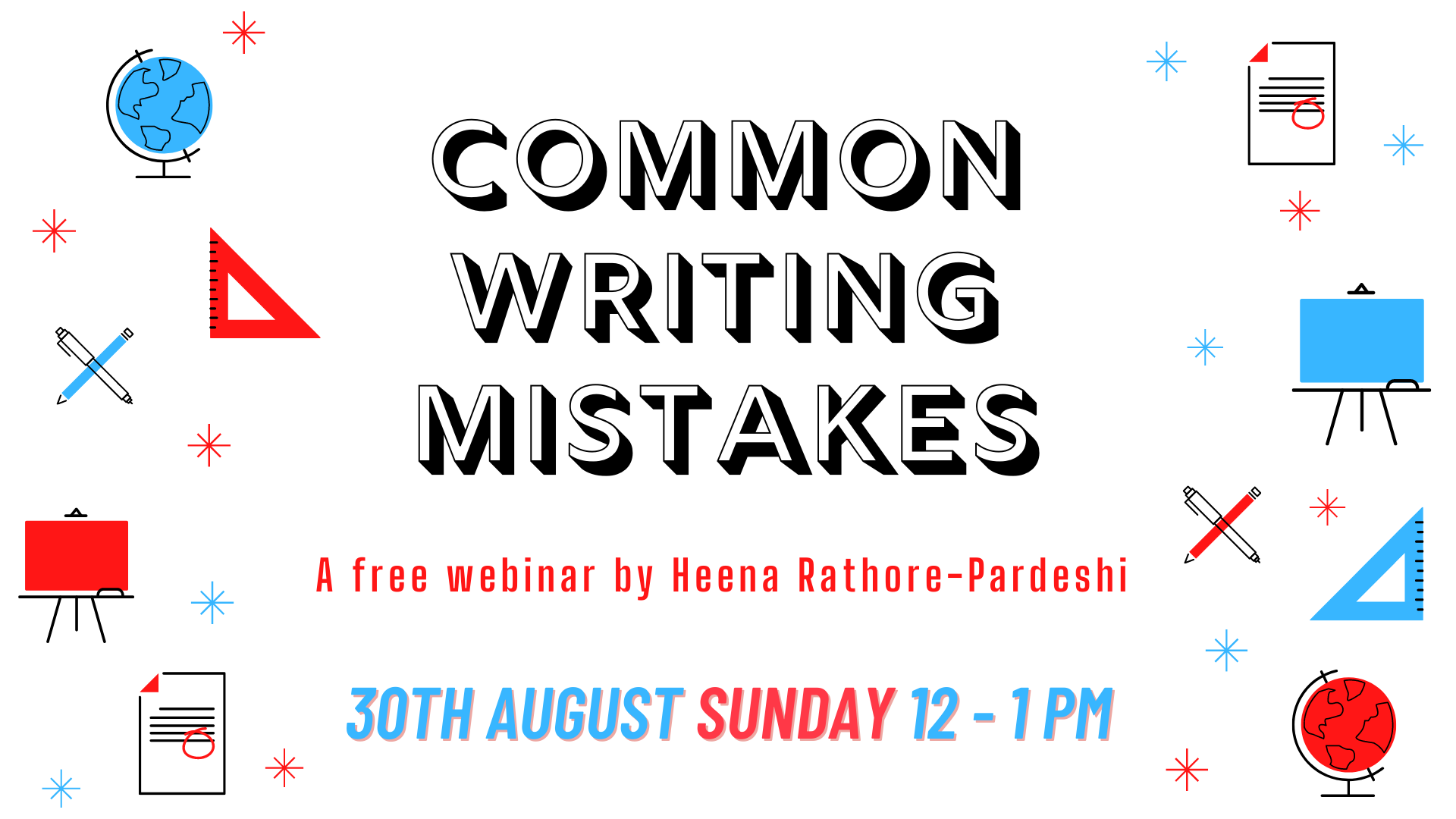 Webinar #3: Common Writing Mistakes