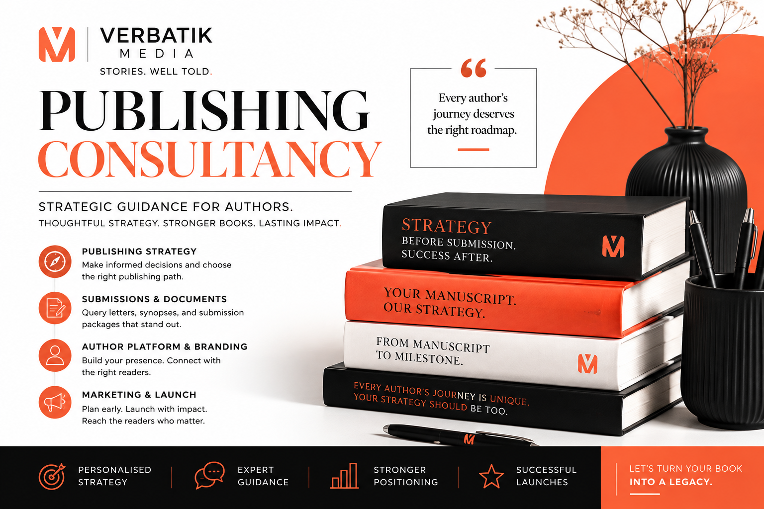 Introducing Publishing Consultancy at Verbatik Media: Because Editing Is Only the Beginning