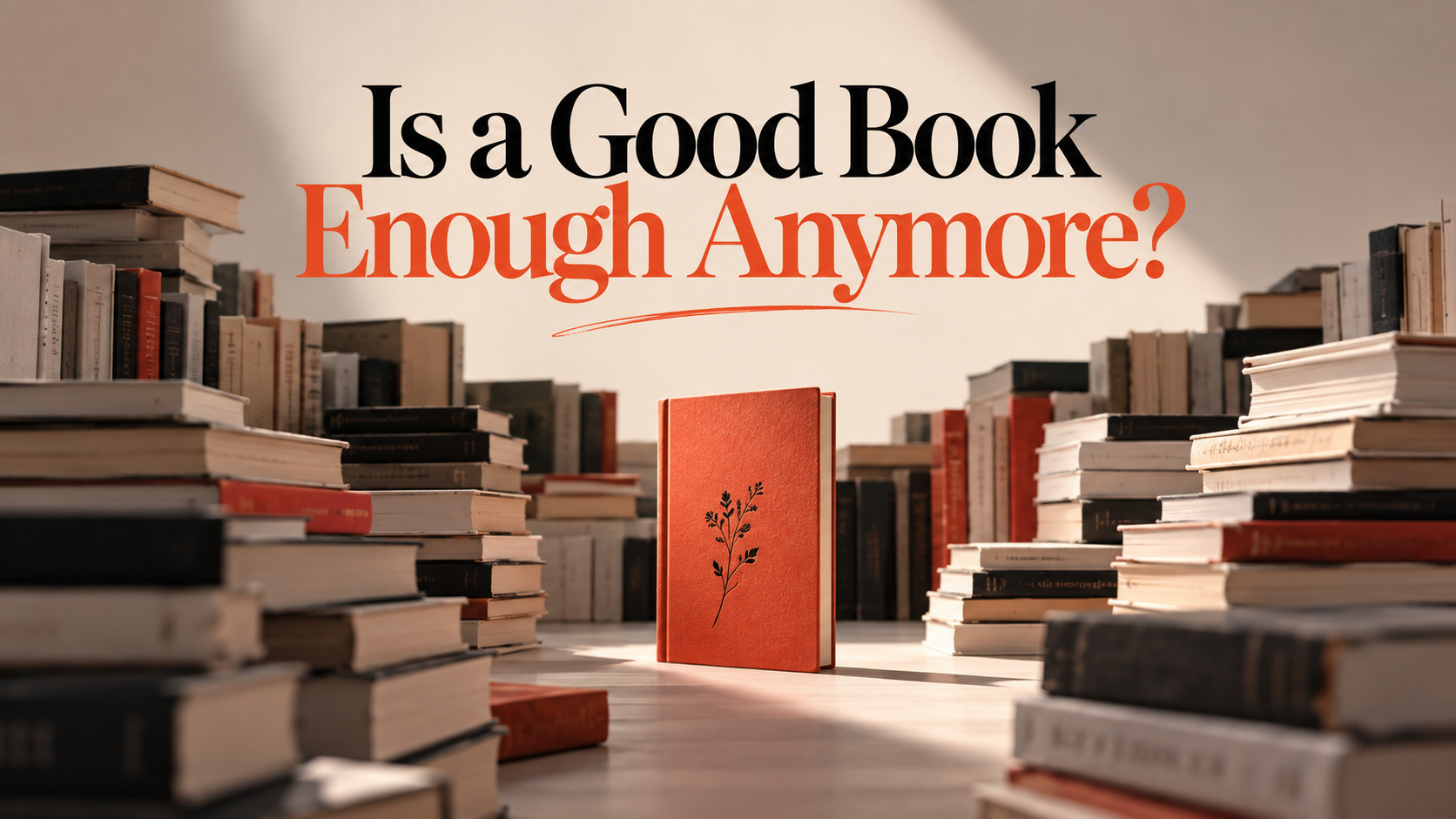 Your Book Isn’t Competing with Bad Books. It’s Competing with Better Marketing.